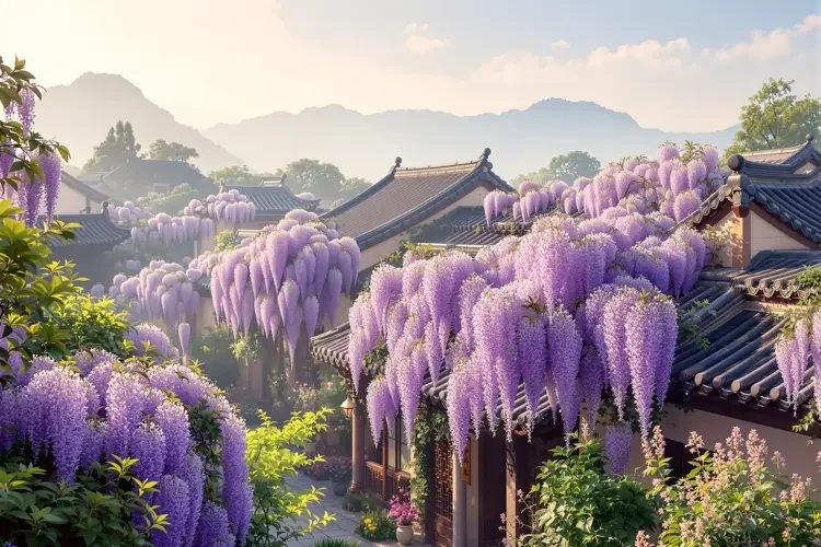 哚哚影视品牌形象 - 紫藤花园